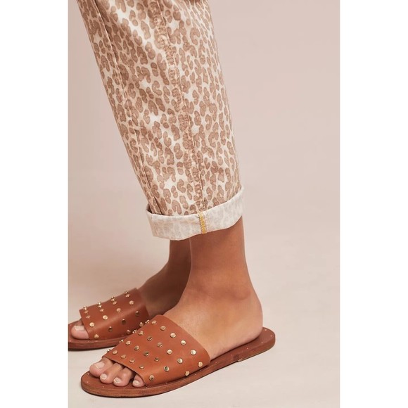 Womens Size 27 Anthropologie The Wanderer Utility Pants Leopard EUC - Picture 4 of 9